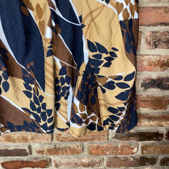 Victoria's Secret Body Abstract Print A-Line Midi Skirt Women's Size 4 - Picture 3 of 6